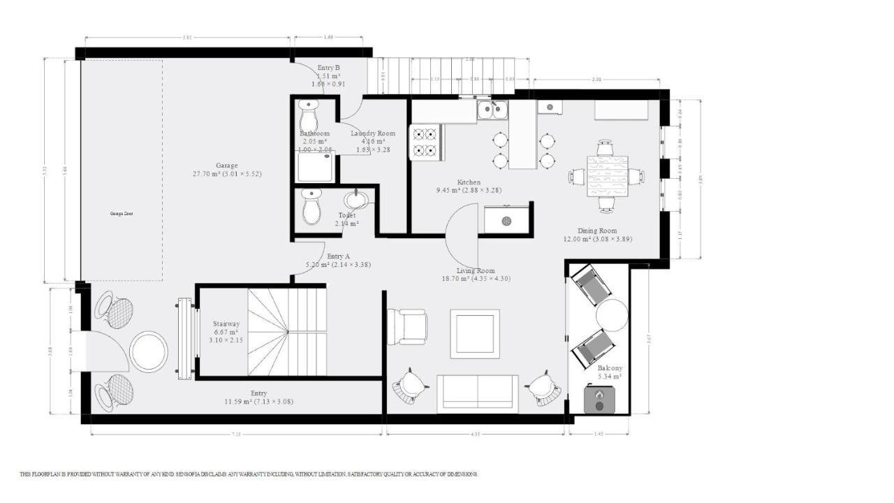 הוילה La Casa Rosa מונטריי מראה חיצוני תמונה